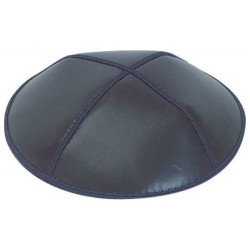 Personalized Leather Kippahs | Kippahs | Judaica