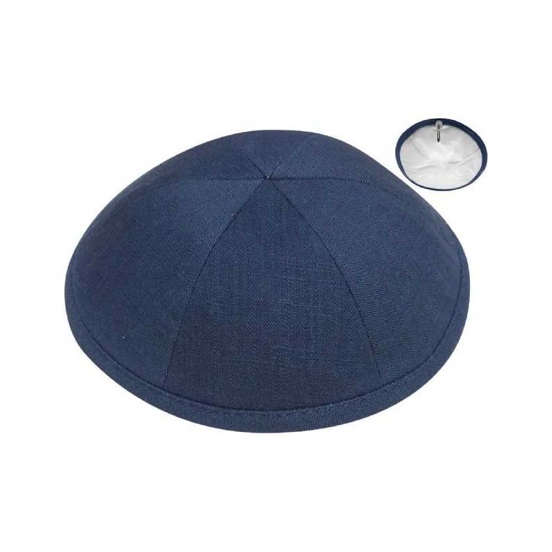 Personalized Linen Kippahs | Kippahs | Judaica