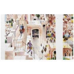 Jerusalem Tryptich | Art | Judaica