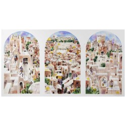 Jerusalem Tryptich | Art | Judaica