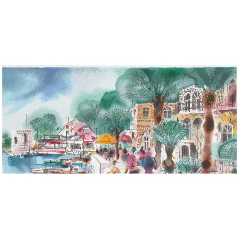 On the Shore of the Kinneret | Art | Judaica