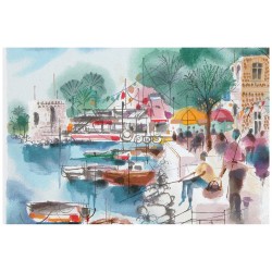 On the Shore of the Kinneret | Art | Judaica