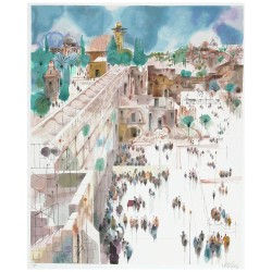 View to Mt. Zion | Art | Judaica