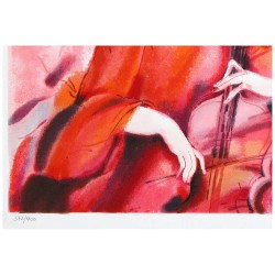Cellist II | Art | Judaica