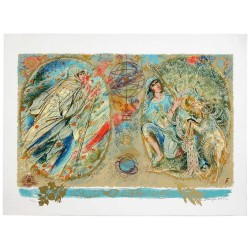 Twins III - Wayfarer and Olive | Art | Judaica