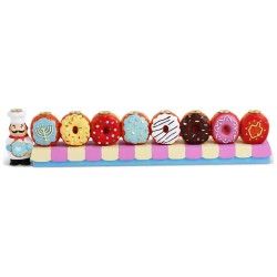 Donuts Menorah | Hanukkah | Judaica