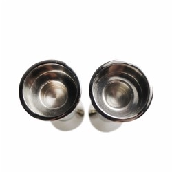 Rainbow Hammered Candlesticks | Candle Holders | Judaica