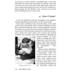 5 Great Lives - Hardcover | Books | Judaica