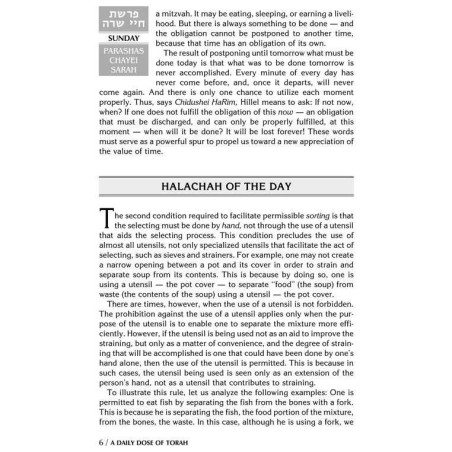 A Daily Dose of Torah Series 1 Vol 02: Weeks of Ch | Books | Judaica