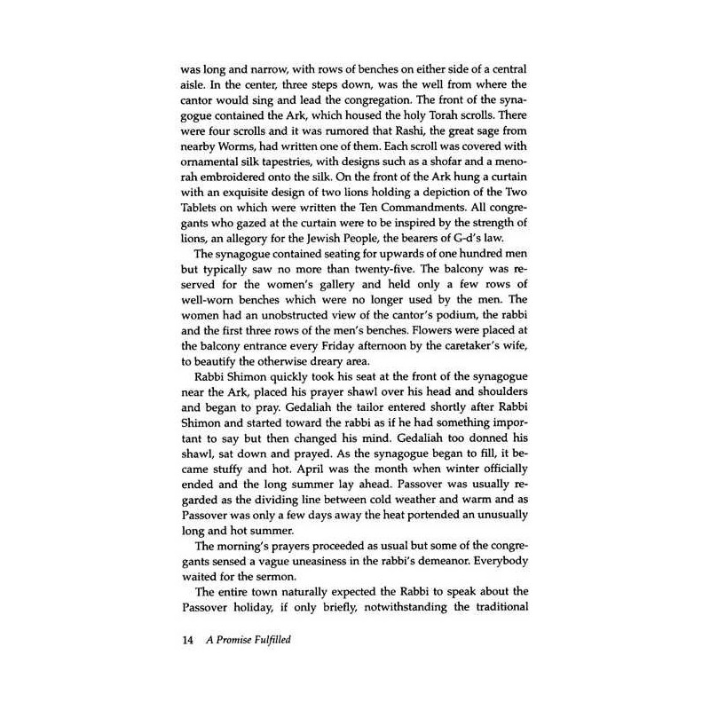A Promise Fulfilled [Shaar Press] Paperback | Books | Judaica