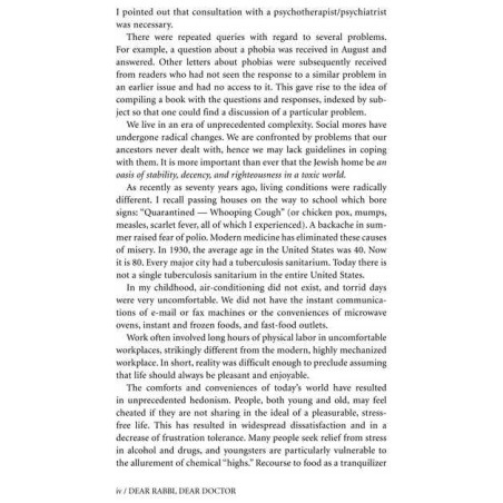 Dear Rabbi, Dear Doctor - Hardcover | Books | Judaica