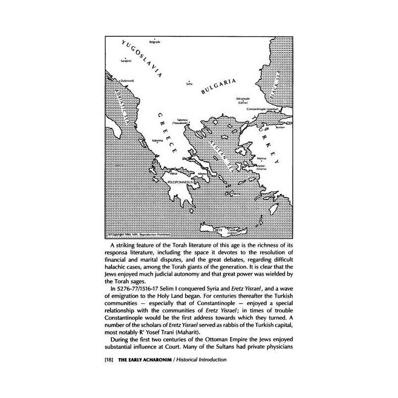 The Early Acharonim - Hardcover | Books | Judaica