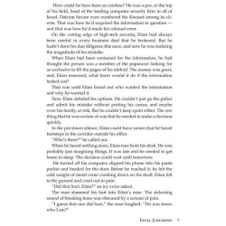 Fatal Judgment - Hardcover | Books | Judaica