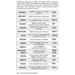 Haggadah: Gedolei Yisrael - Hardcover | Passover | Judaica