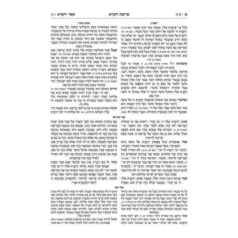 Czuker Edition Hebrew Only Chumash Mikra'os Gedolo | Books | Judaica