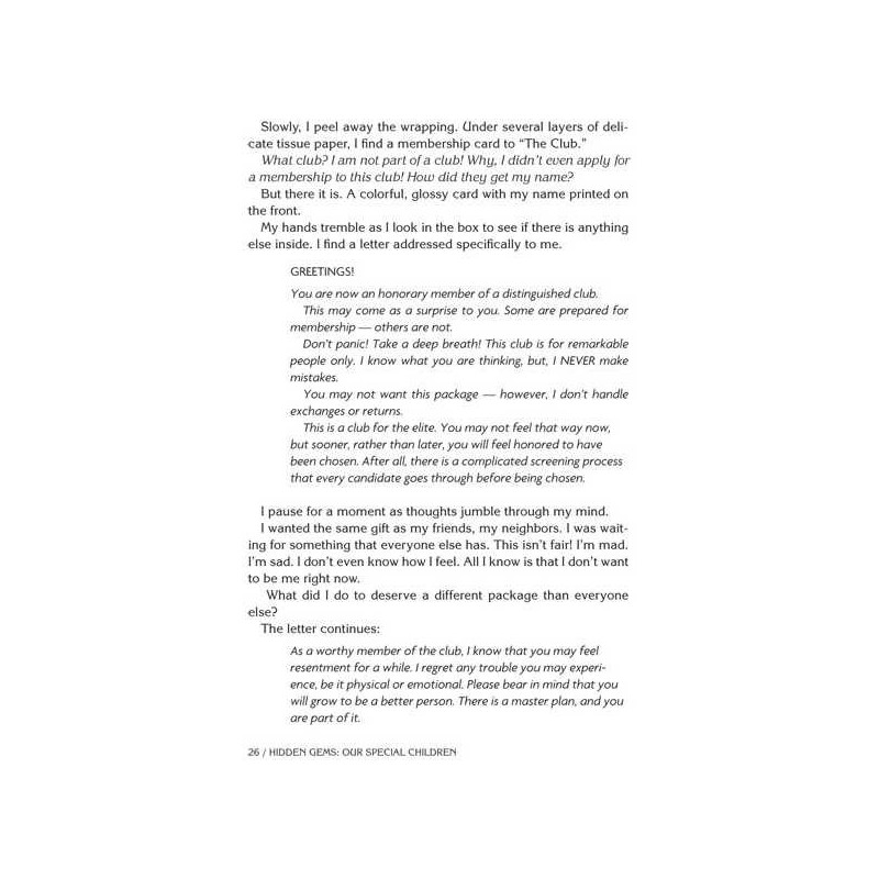 Hidden Gems: Our Special Children | Books | Judaica