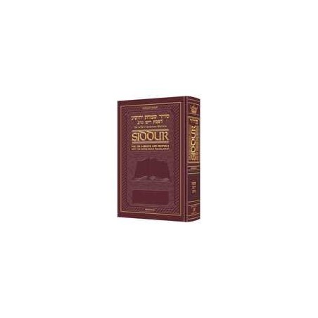 Interlinear Sabbath /Festivals Siddur: Pocket Size | Books | Judaica