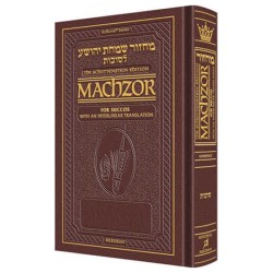 Interlinear Succos Machzor Pocket Size Ashkenaz -  | Books | Judaica