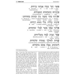 Interlinear Selichos for the 1st Night - Minhag Li | Books | Judaica