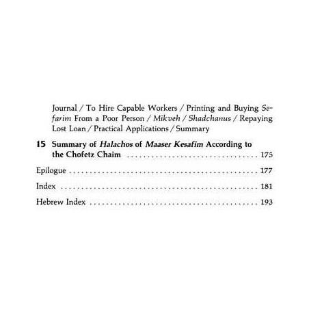 The Laws of Tzedakah and Maaser - Hardcover | Books | Judaica