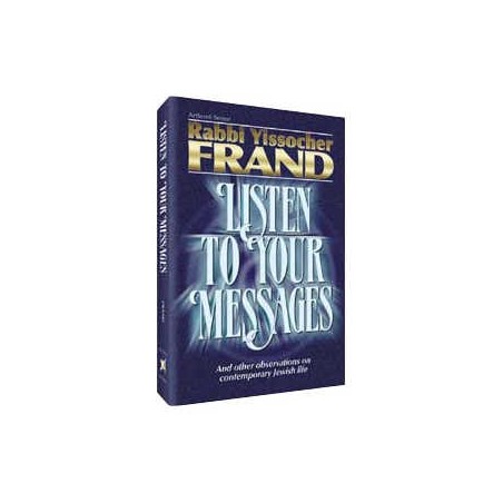 Listen to Your Messages - Hardcover | Books | Judaica