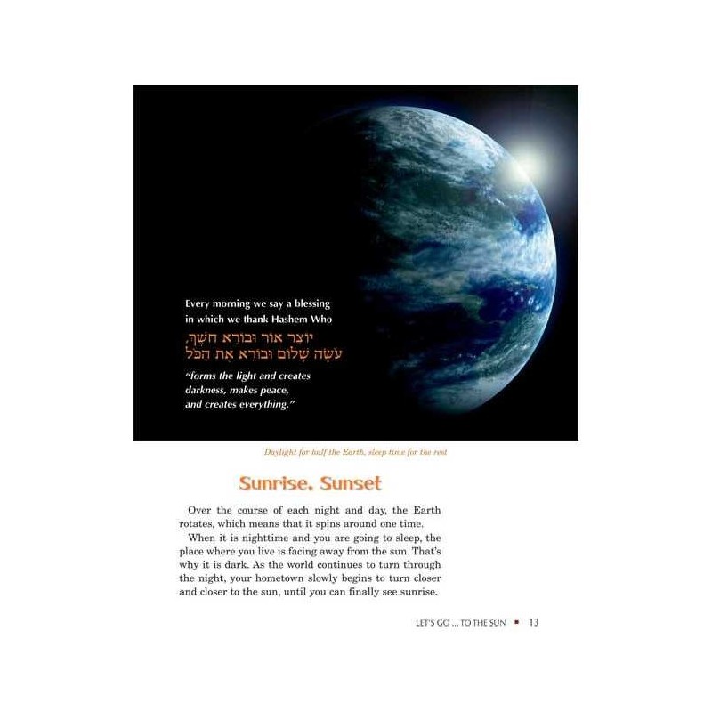 Let's Go... to the Sun and Moon - Hardcover | Books | Judaica