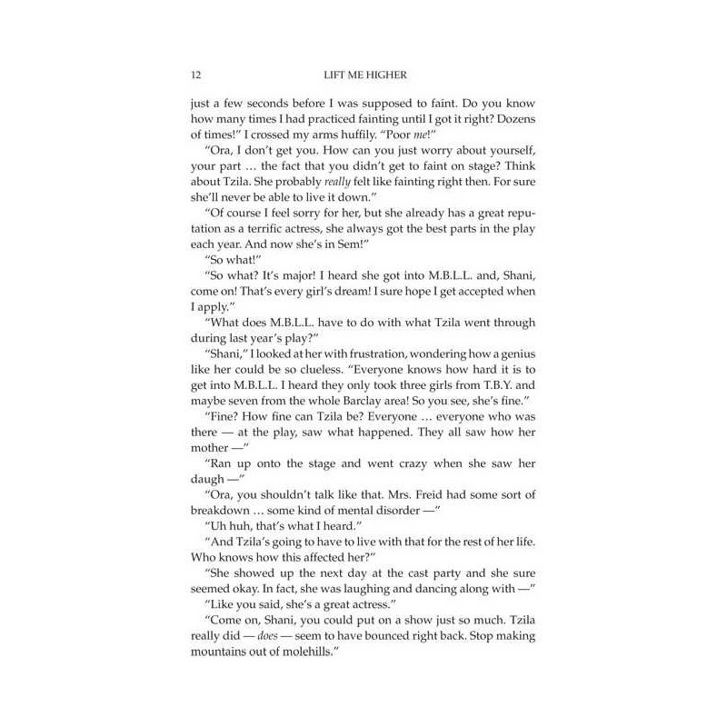 Lift Me Higher - Hardcover | Books | Judaica