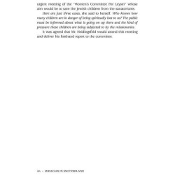 Miracles in Switzerland | Books | Judaica