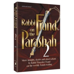 Rabbi Frand On the Parashah Volume 2 - Hardcover | Books | Judaica