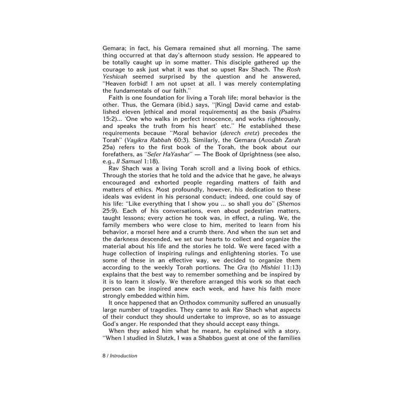 Rav Shach on Chumash - Hardcover | Books | Judaica