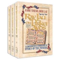 Rav Lau on Pirkei Avos 3 Volume Slipcased Set | Books | Judaica
