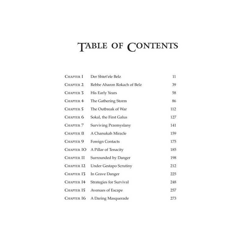 Rescuing the Rebbe of Belz - Hardcover | Books | Judaica