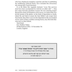 Rescuing the Rebbe of Belz - Hardcover | Books | Judaica