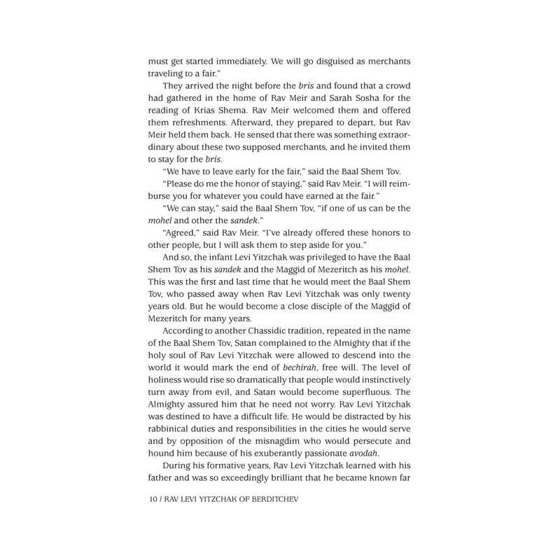 Rav Levi Yitzchak of Berditchev | Books | Judaica