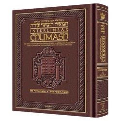 Interlinear Chumash Complete in 1 Volume - Maroon  | Books | Judaica