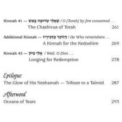 Touched By Their Tears - A Kinnos Companion - Elma | Books | Judaica