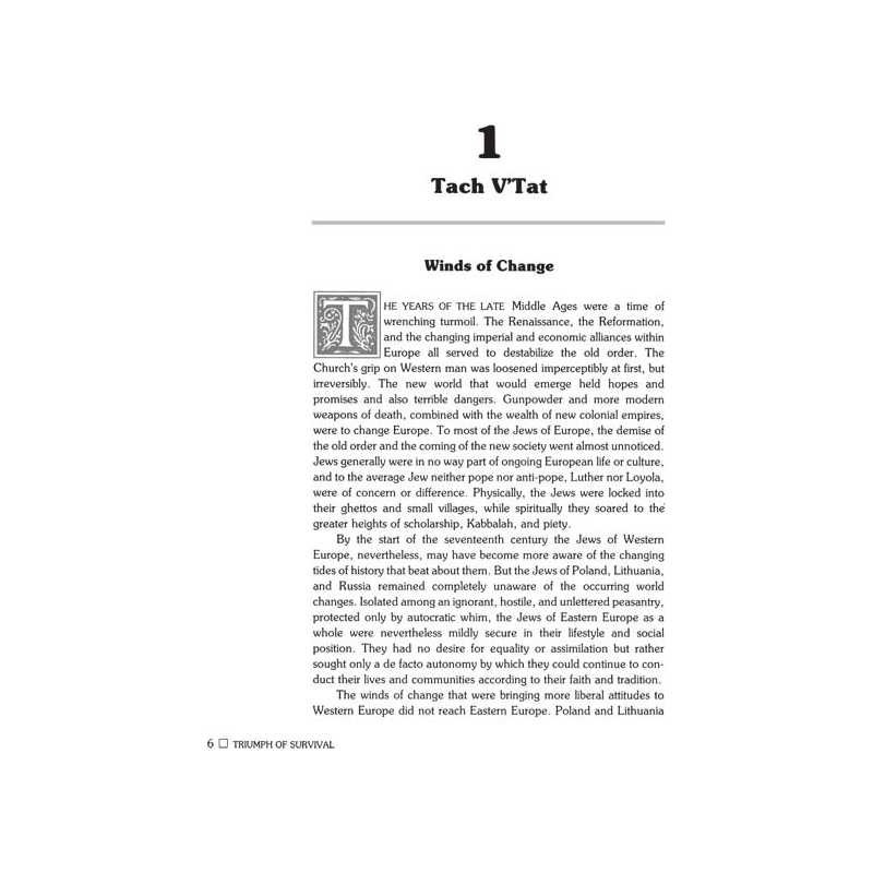 Triumph of Survival - Compact Size | Books | Judaica