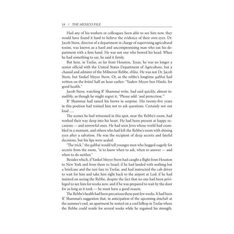 The Mexico File - Hardcover | Books | Judaica