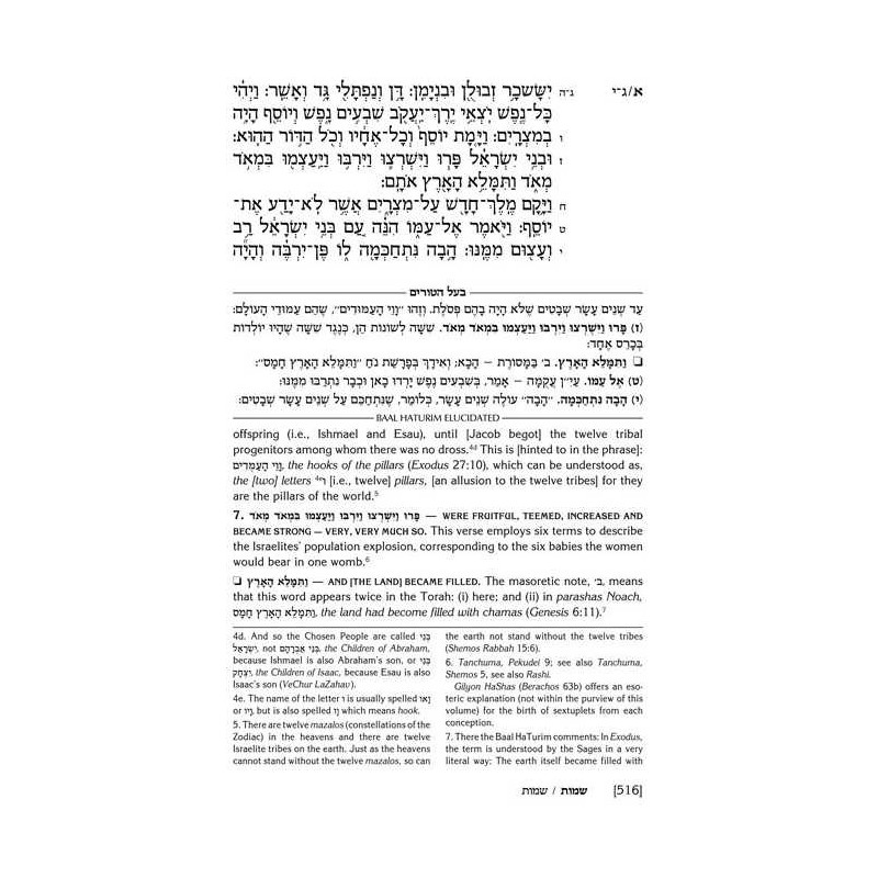 Baal Haturim Chumash - Shemos | Books | Judaica