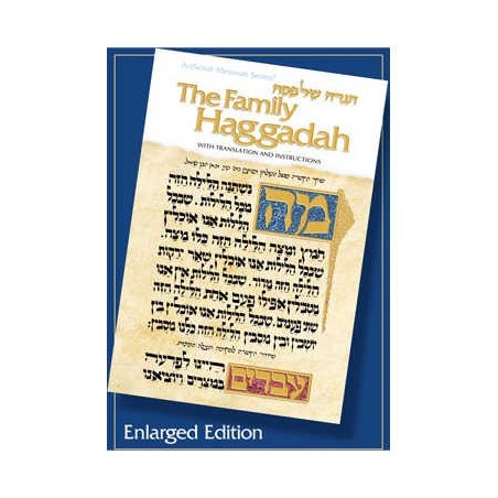 Family Haggadah: Enlarged Edition - Paperback | Passover | Judaica