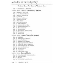 Chofetz Chaim: A Lesson A Day - Hardcover | Books | Judaica