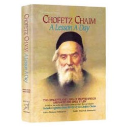 Chofetz Chaim: A Lesson A Day - Hardcover | Books | Judaica