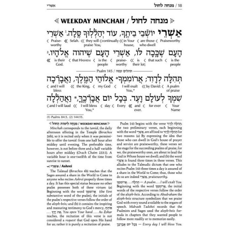 Interlinear Sabbath & Festivals Siddur Pocket Size | Books | Judaica