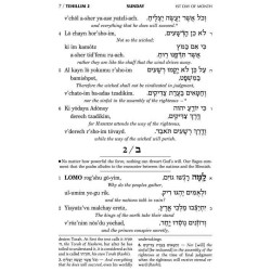 Seif Edition Tehillim: Transliterated Linear - Poc | Books | Judaica
