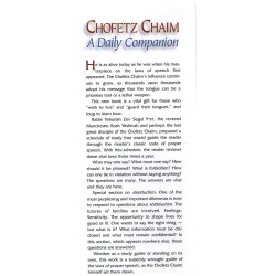 Chofetz Chaim: A Daily Companion - Pocket Size - H | Books | Judaica