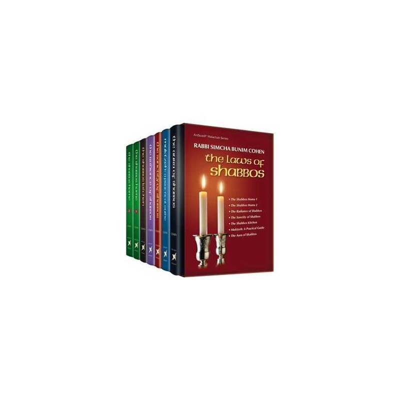 7 Volume Hilchos Shabbos Set Rabbi S.B. Cohen | Books | Judaica