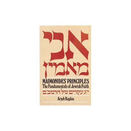 Maimonides' Principles [NCSY PUBL.] Paperback | Books | Judaica
