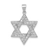 Sterling Silver CZ Star of David Pendant | Jewelry | Judaica