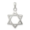 Sterling Silver Polished Dual-Textured Star of Dav | Jewelry | Judaica