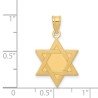 14k Yellow Gold Star of David Pendant | Jewelry | Judaica